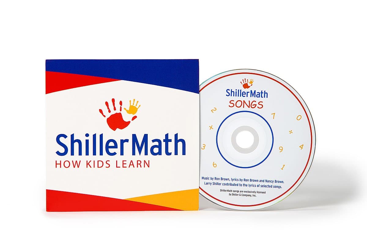ShillerMath - Math Songs Vol. I - CD for Kids - (Pre-K to 3rd Grade)