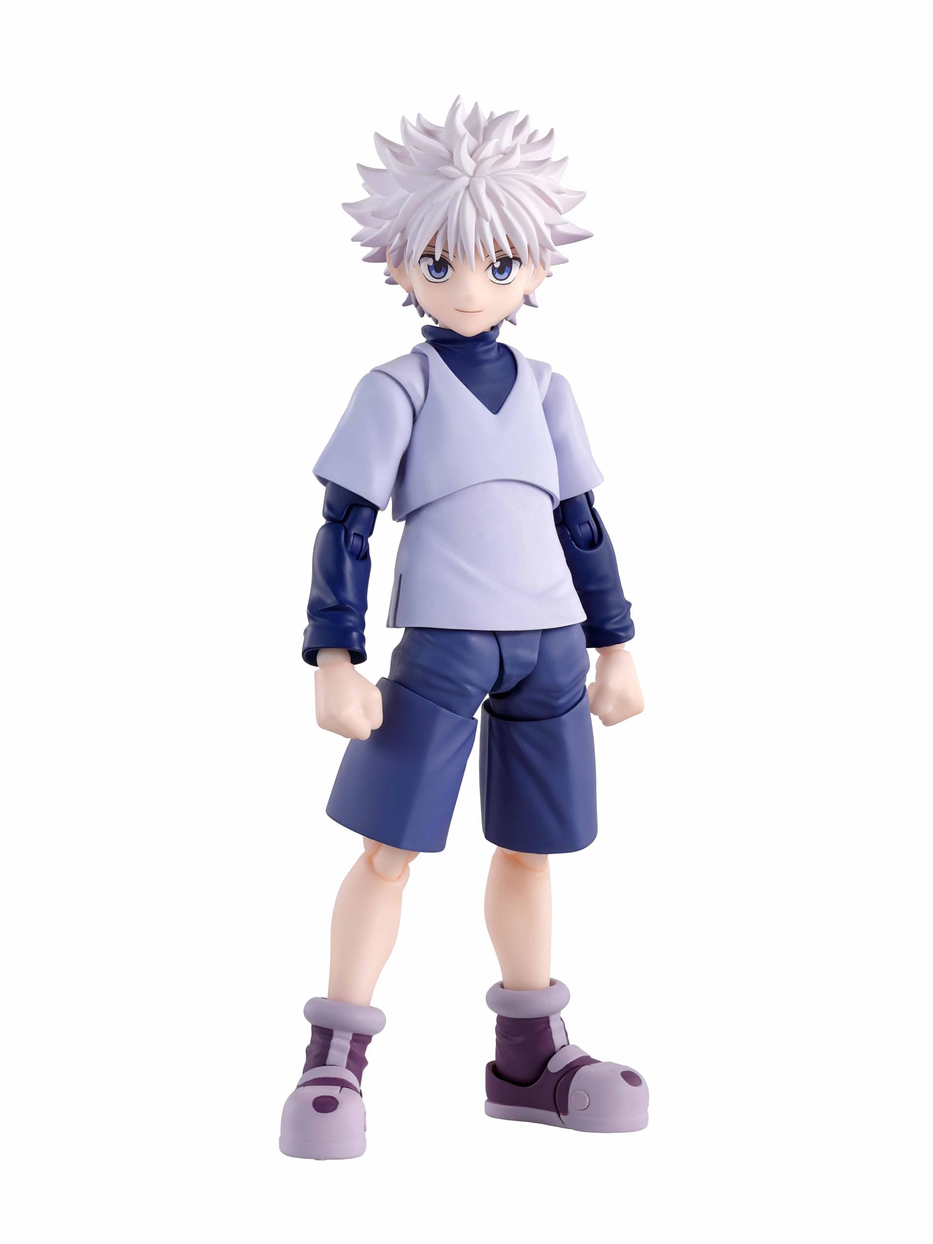 - TAMASHII Nations S.H. Figuarts Hunter x Hunter Killua, Approx. 5.3 inches (135 mm), PVC & ABS, Pre-Painted Action Figure