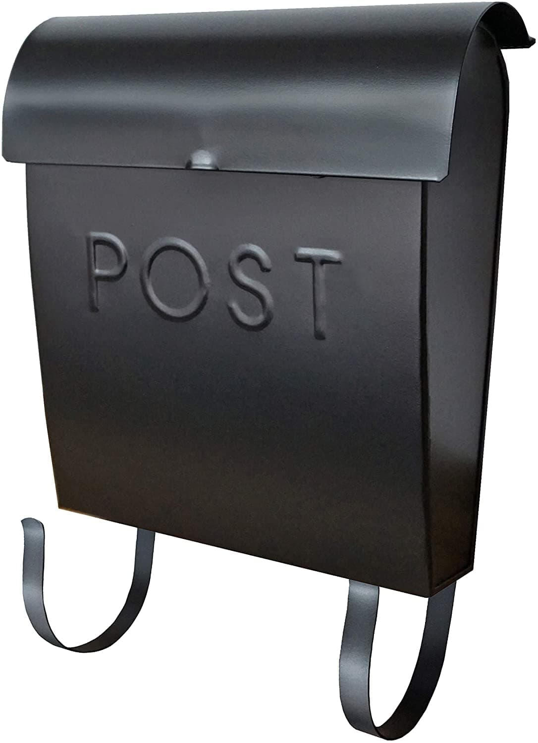 NACH MB-44765 Euro Wall Mounted Mailbox, Black