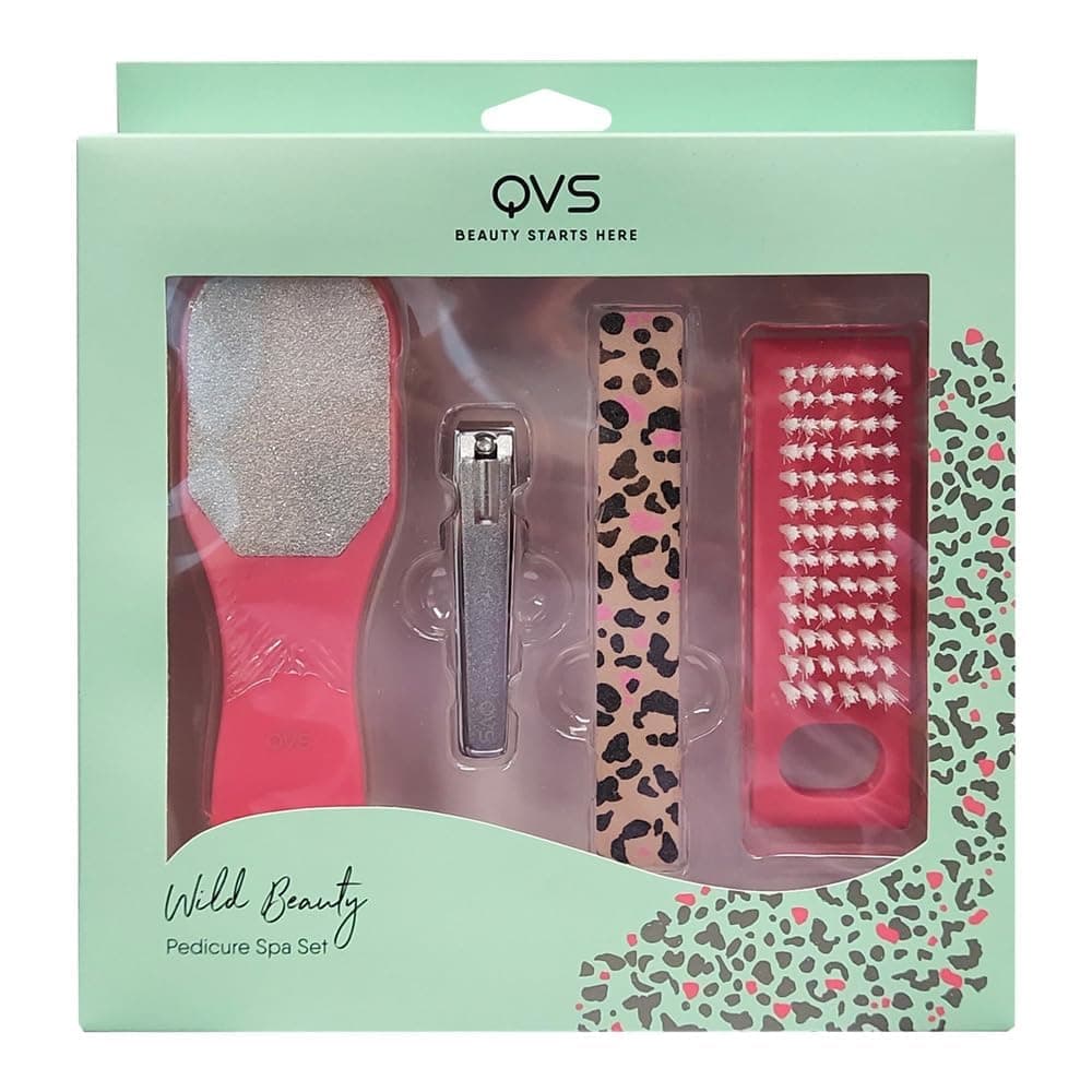 QVS Gift Set- Wild Beauty Pedicure spa set
