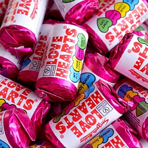 Swizzels Love Hearts Mini Rolls 500g