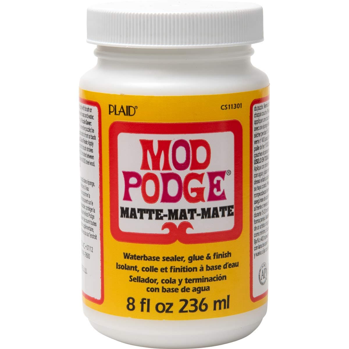 Mod Podge Plaid Mod Podge Matte Finish 8 Fl Oz 236 Ml