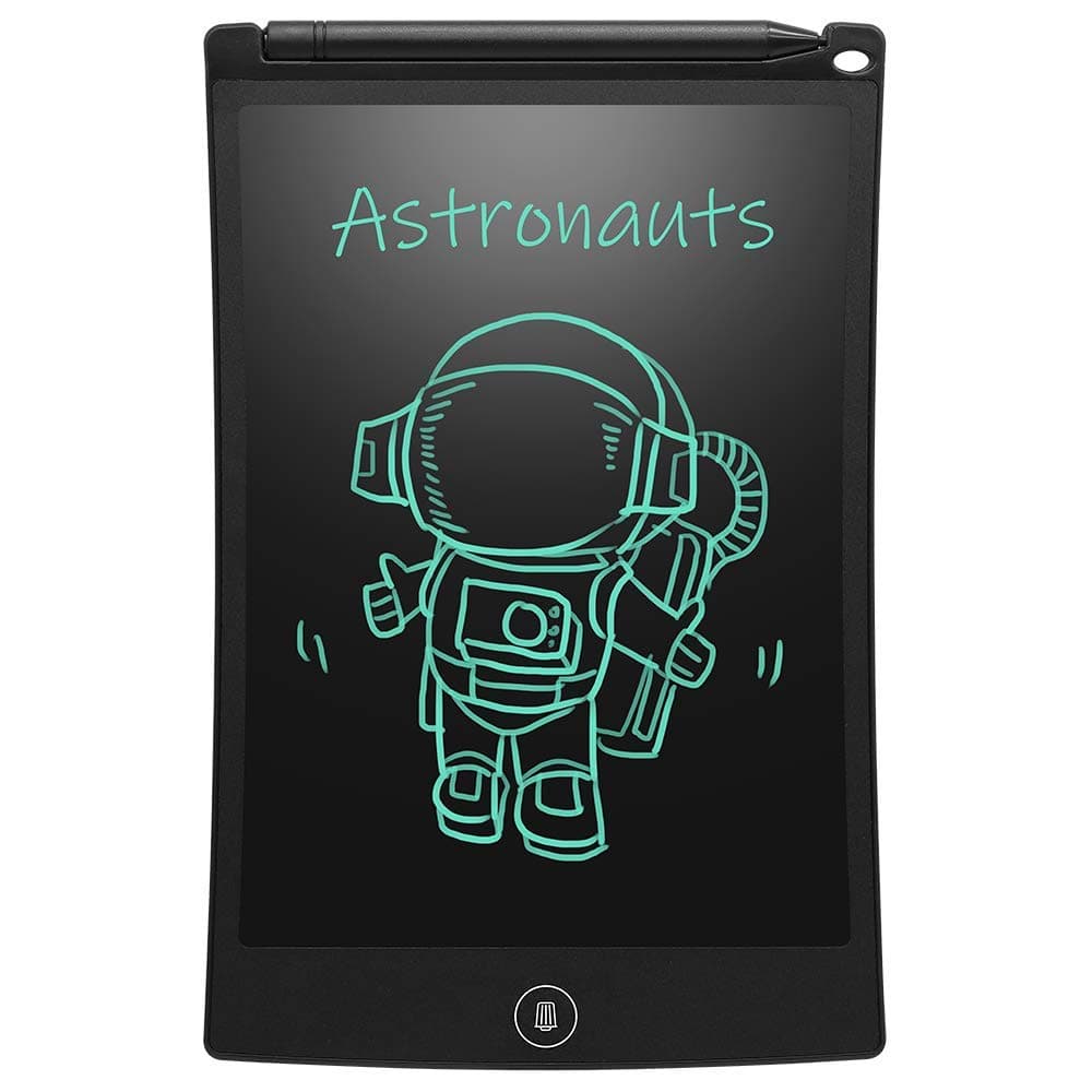 Worthy Shoppee Pack Portable Electronic Reusable Erasable LCD Writing Tablet for Kids, 8.5-inch (Multicolour)