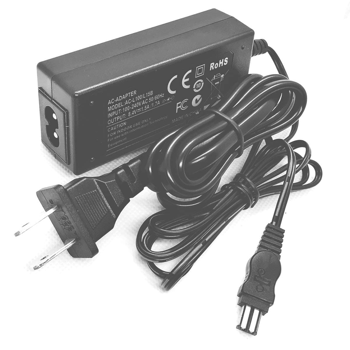 AC Power Adapter Charger for Sony DCR-PC6, DCR-PC6E, DCR-PC8, DCR-PC8E, DCR-PC9, DCR-PC9E MiniDV Handycam Camcorder