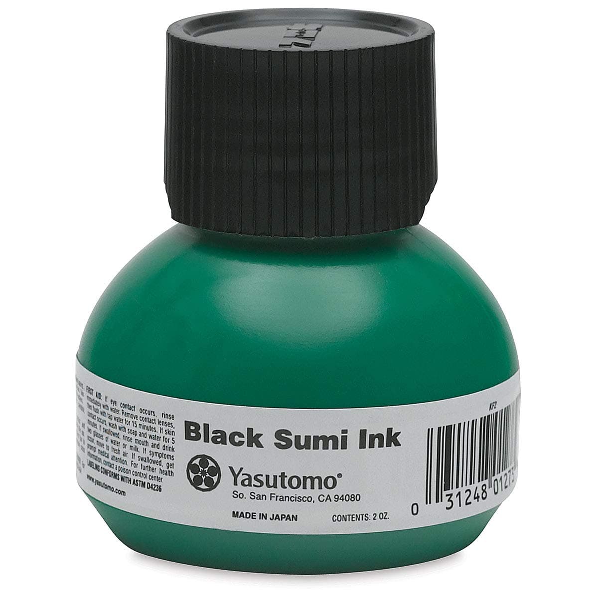Liquid Sumi Ink Black 2 Oz Kf2