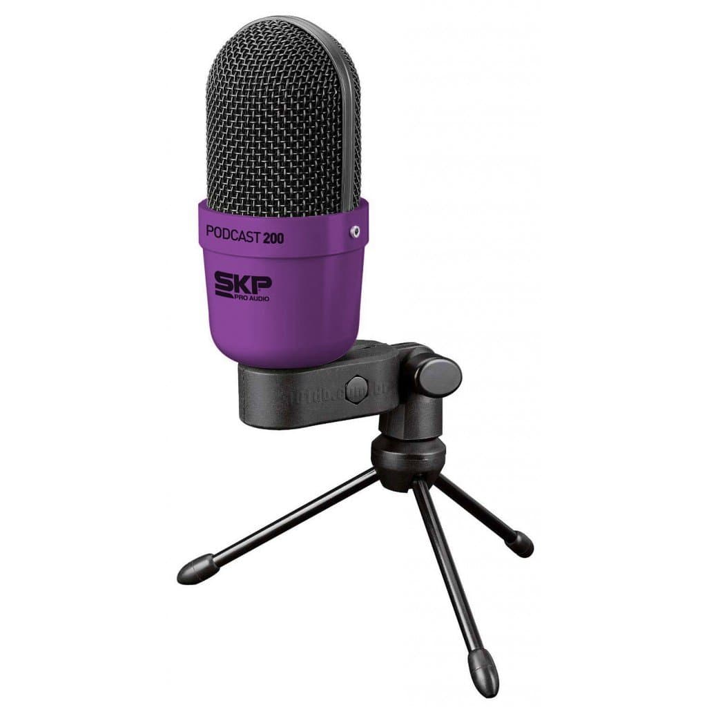 SKP Pro Audio PODCAST-200 Studio Podcasting Microphone