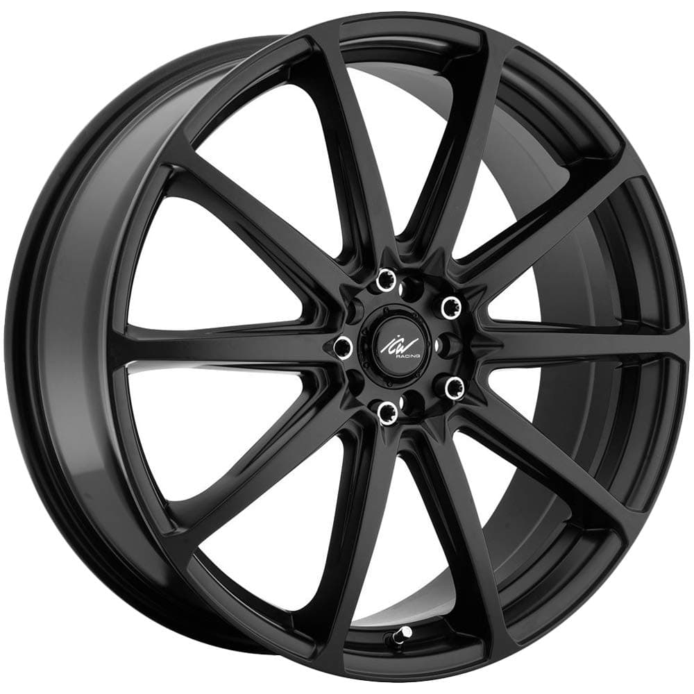 ICW Racing 215B BANSHEE Black Wheel (17x7.5"/5x4.5", 42mm Offset)