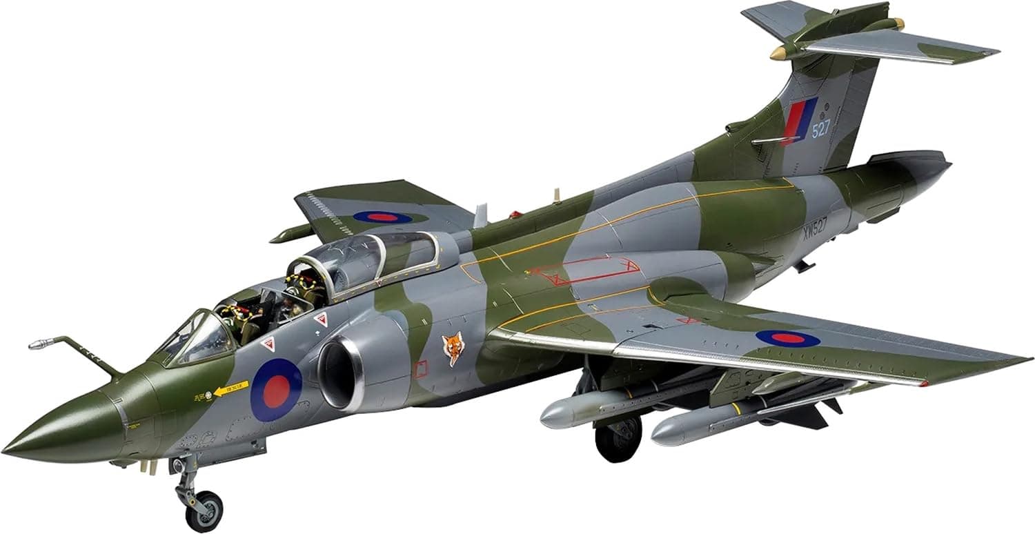 Model Set - A12014 Blackburn Buccaneer S.2B Model Building Kit - Plastic Plane Kits for Adults & Children 8+, Set Includes Sprues & Decals - 1:48 Scale, un-Painted