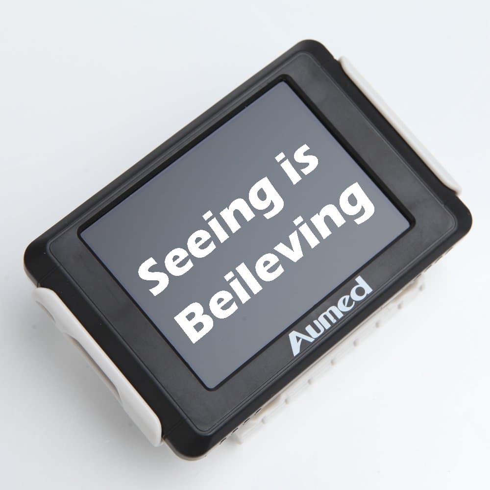 Eye-K 3.5-inch Handheld video magnifier for low vision