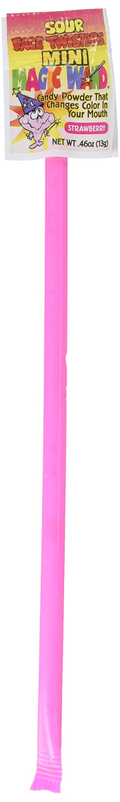 Face Twisters Mini Magic Wand Sour Powder, Assorted, 0.46 Ounce (Pack of 36)
