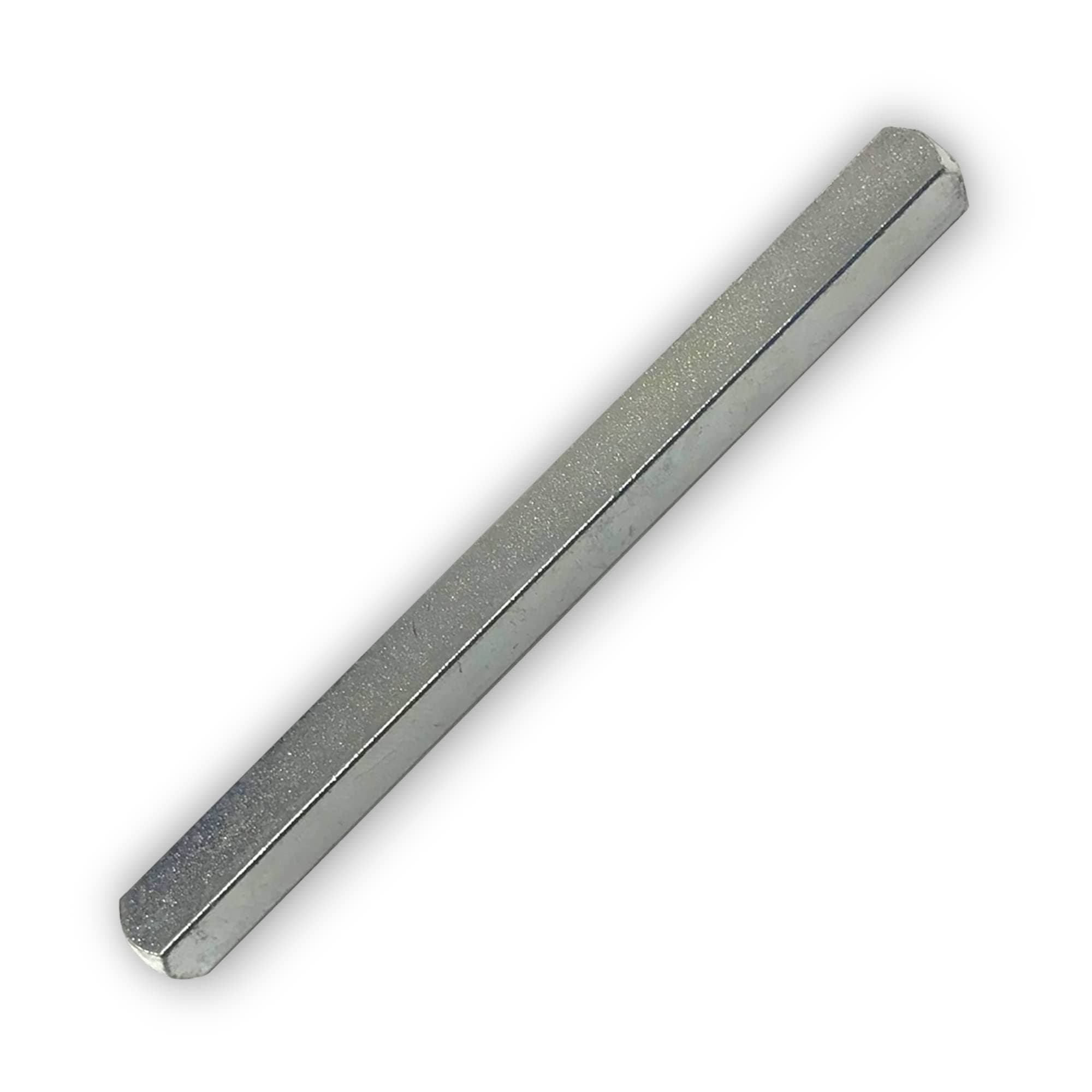 Door Handle and Windows UPVC 7mm Spindle Plain Bar 50mm to 150mm Solid Steel Metal Spindles Pack of 1 Each (7mm x 90mm)