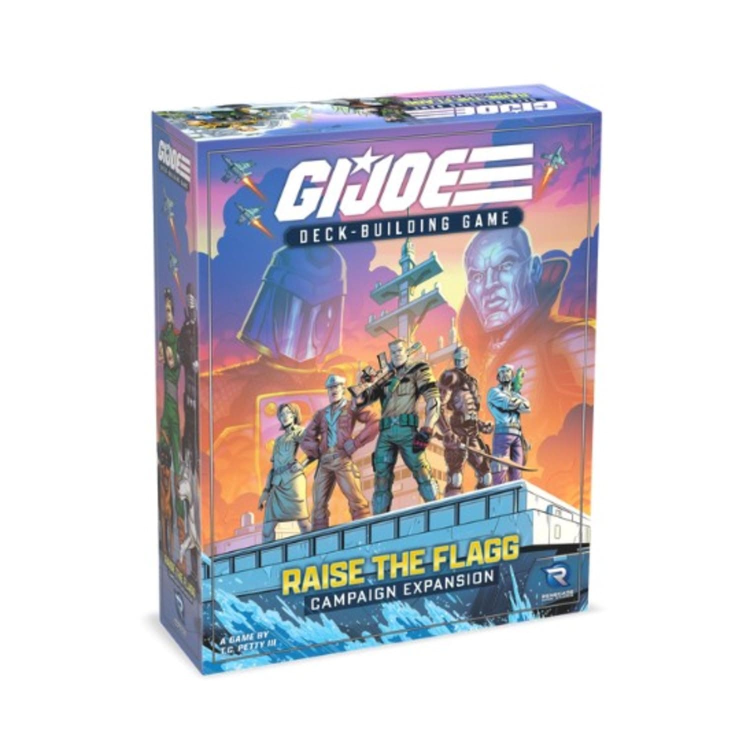 Renegade Game Studios G.I. Joe Deck-Building Game - Raise The Flagg Expansion for 1-4 Players, Ages 14+