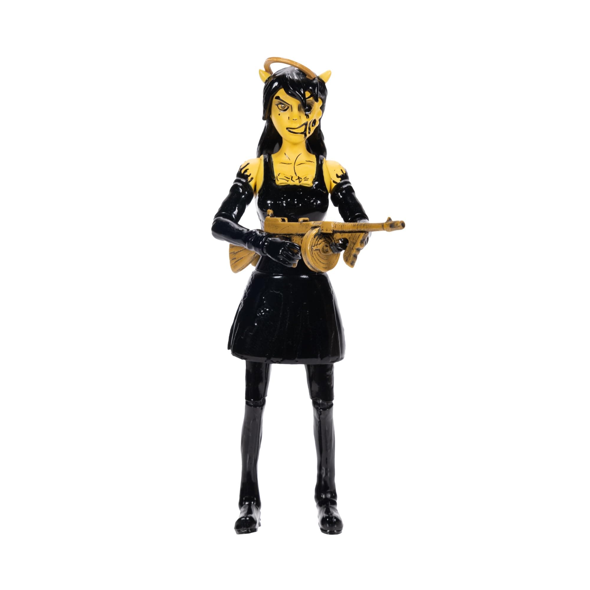 Bendy and the Ink Machine Twisted Alice with Tommy Gun 5" Action Figure from Wave 2