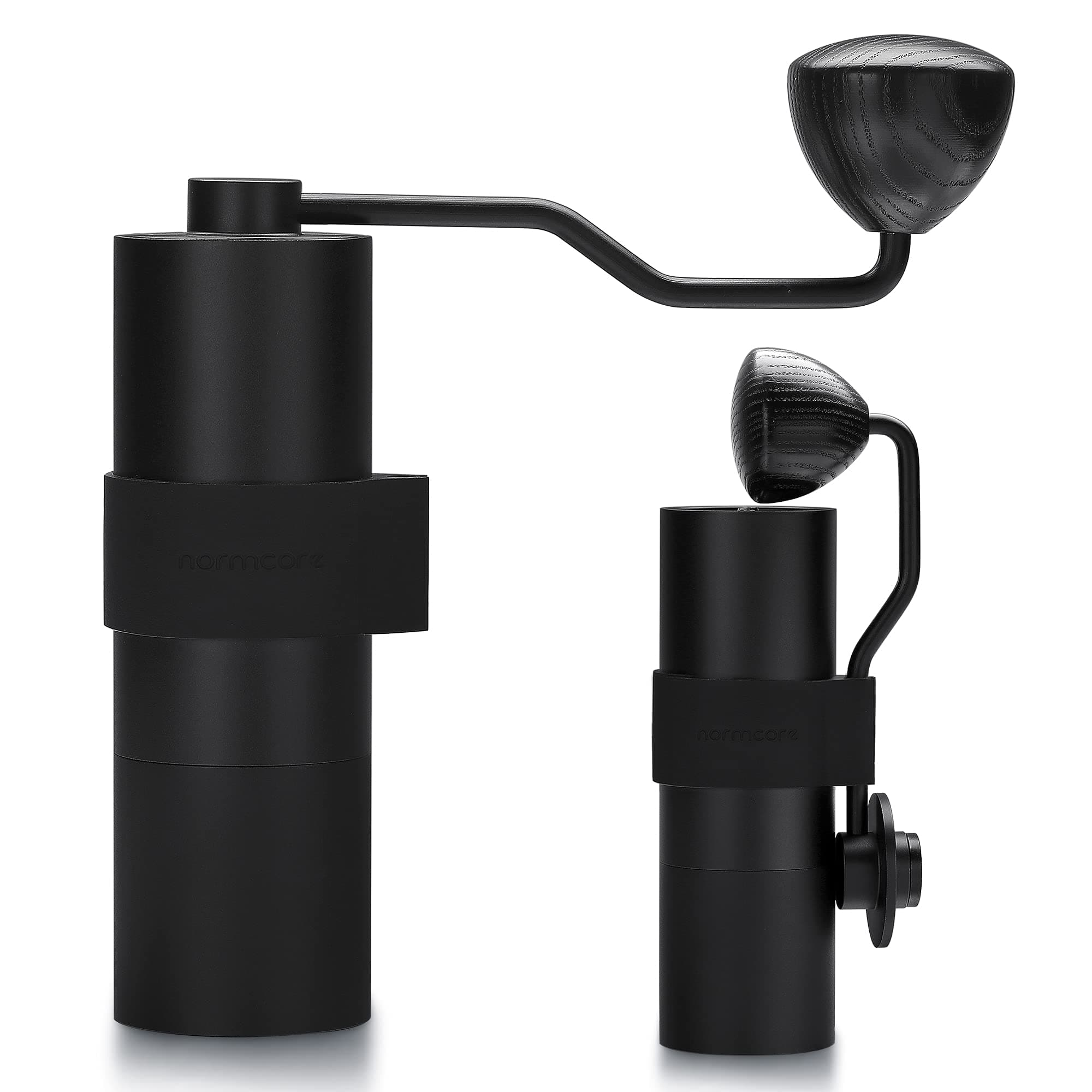 Normcore Manual Coffee Grinder V2 - Hand Coffee Grinder with Stainless Steel 38mm Contemporary Conical Burr - Adjustable Settings - For Aeropress, Espresso, Pour over, French Press