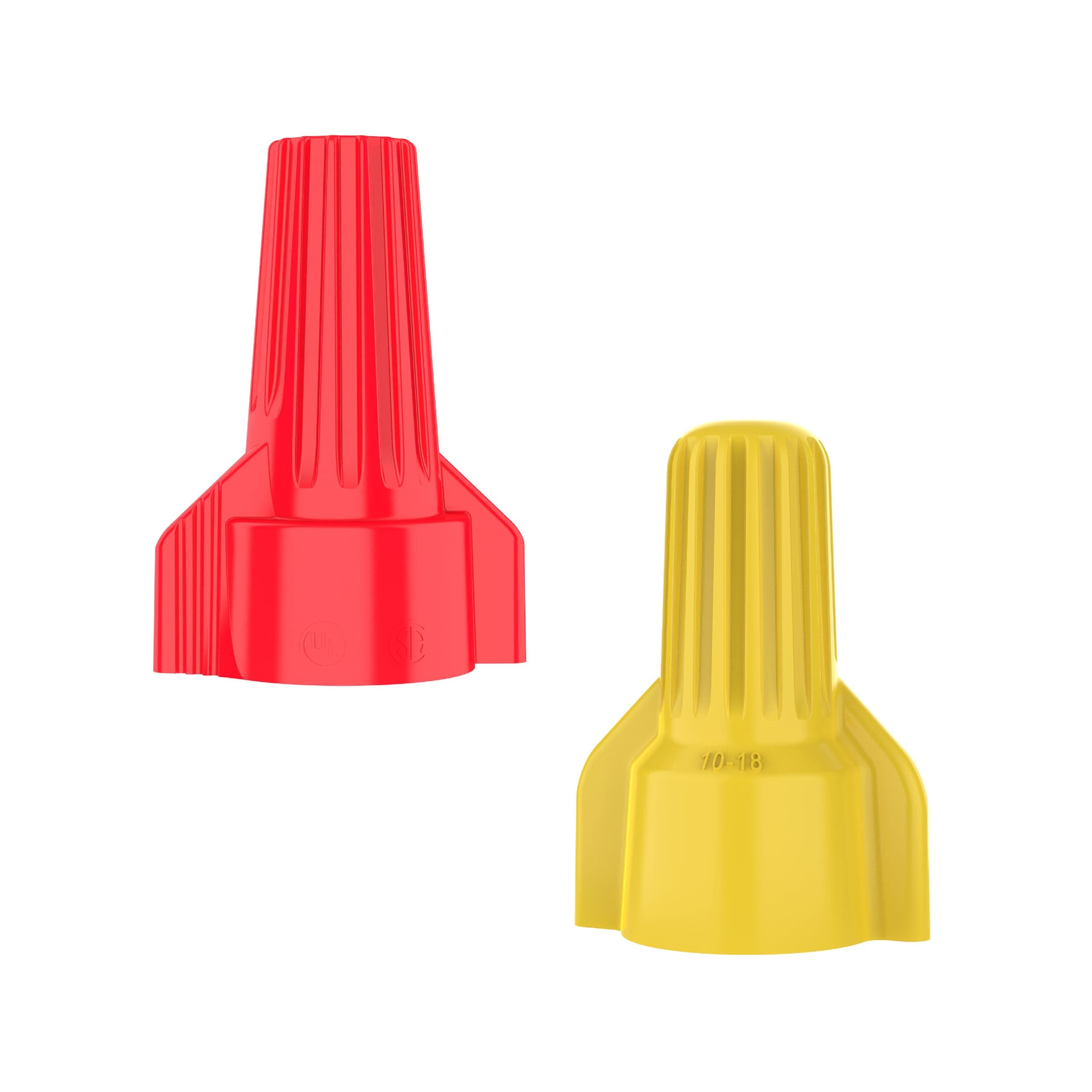 Ideal Electrical 30-5152J WingTwist Assorted Red and Yellow Wire Connectors (150 Pack)