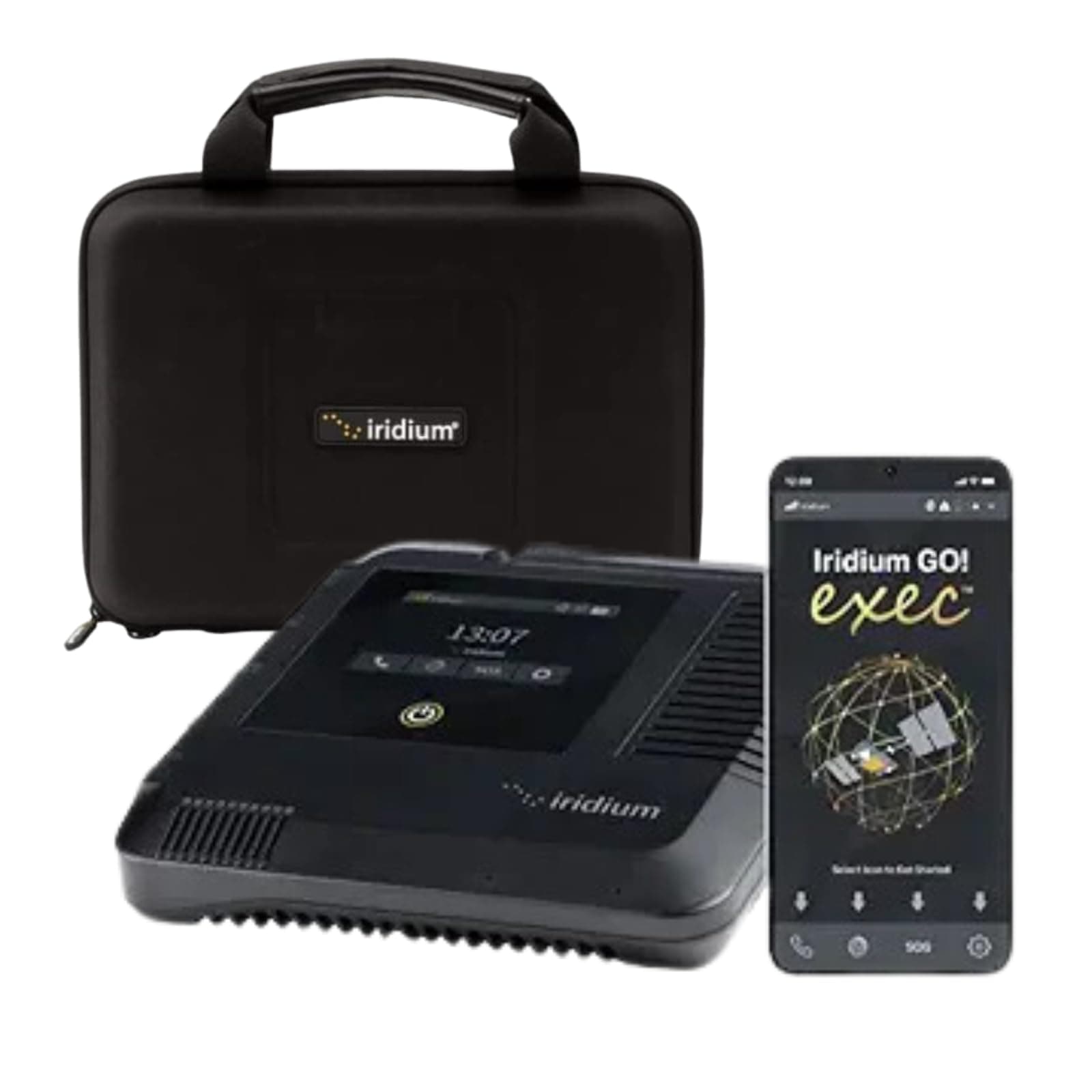 OSAT Iridium GO! Exec Satellite WiFi Hotspot Terminal with Protective Carry Case - Voice, Messaging & Data, Tracking Tracker & GPS Smart Device