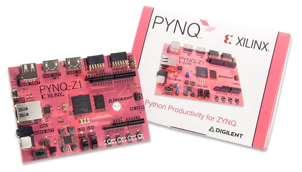 Digilent PYNQ-Z1 : Python Productivity for Zynq-7000 ARM/FPGA SoC