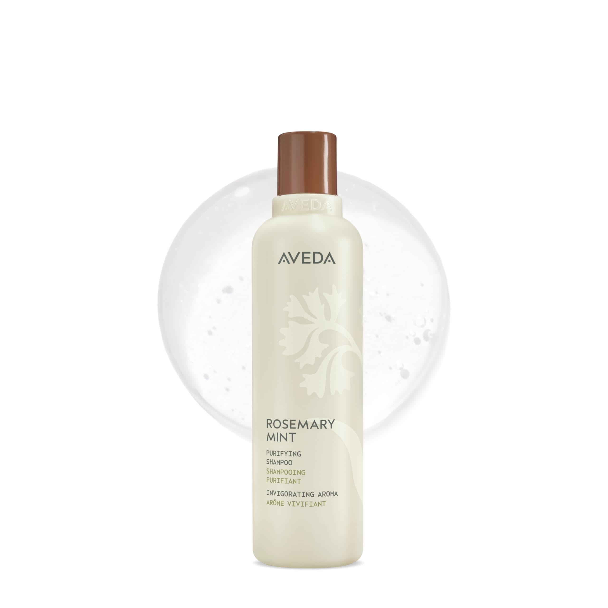 Aveda Rosemary Mint Purifying Shampoo | Clarifying Shampoo | Gently Removes Buildup, Adds Shine | For Normal to Oily Hair, Fine to Medium Hair | Invigorating Aroma| 97% Naturally Derived*