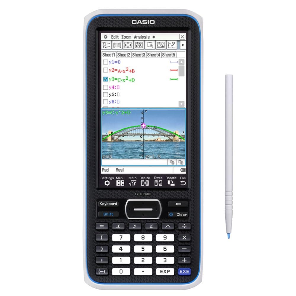 FX-CP400 classpad II Graphing Calculator - Black