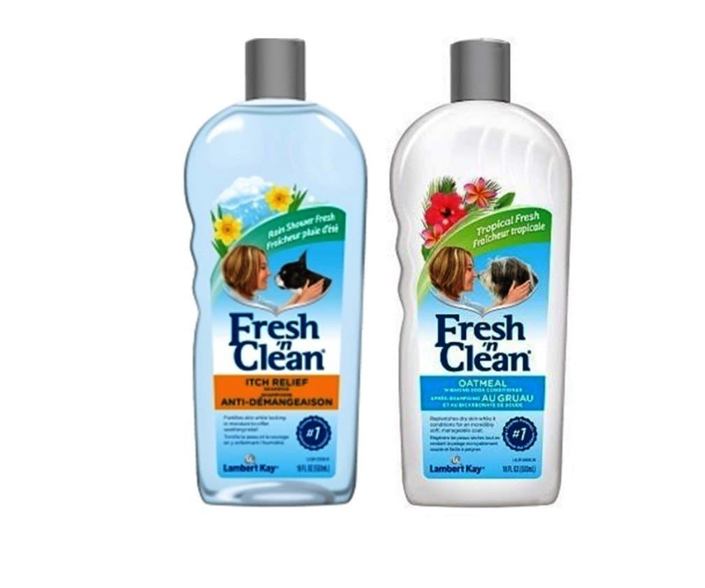 Fresh 'n Clean Itch Relief Shampoo and Conditioner Bundle: (1) Itch Relief Shampoo, and (1) Oatmeal Baking Soda Conditioner