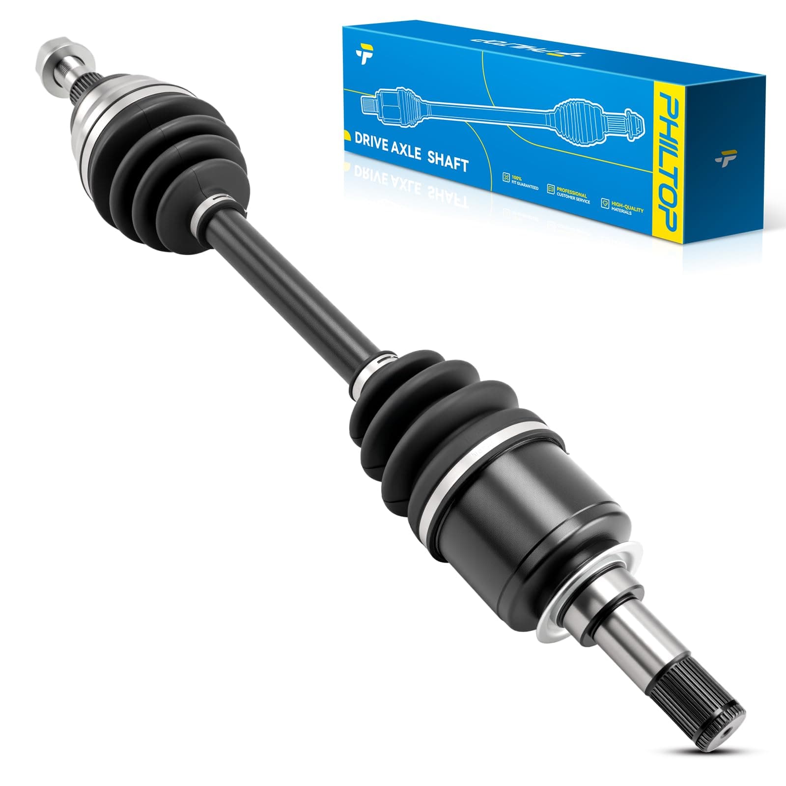 PHILTOP Front Left CV Axle Shaft Assembly for ML350 2006-2011, GL450 2007-2012, GL550 2008-2012, ML500 2006-2007, ML320 2007-2009, ML550 2008-2011, GL350 2010-2012, 66-9295 CV Axle Shafts