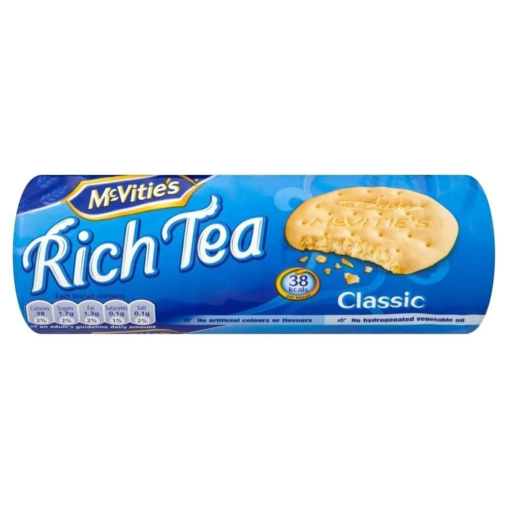 Classic Rich Tea Biscuits (200g) - Pack of 2
