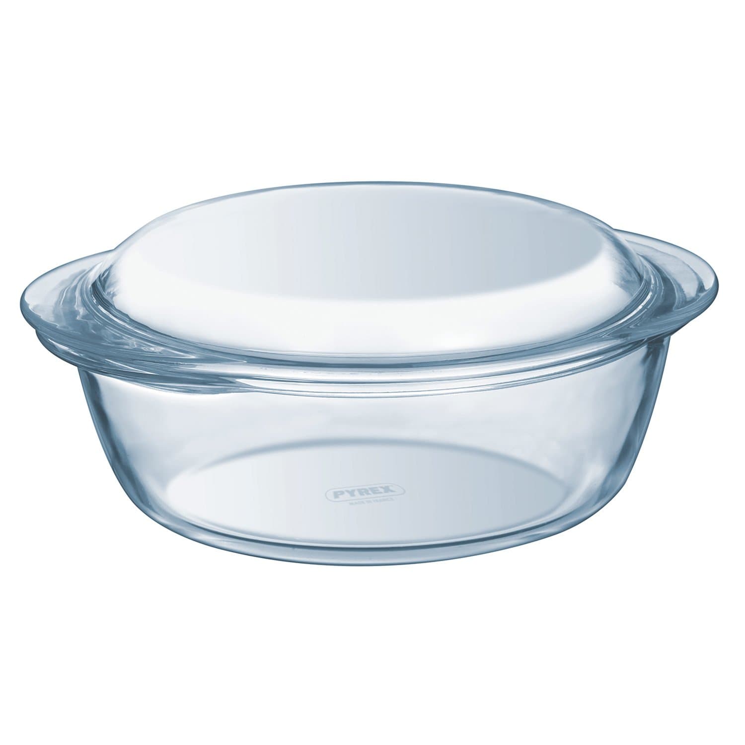 – Pyrex Essential Casserole Round 2.1L - Durable Borosilicate Glass for Versatile Cooking and Serving