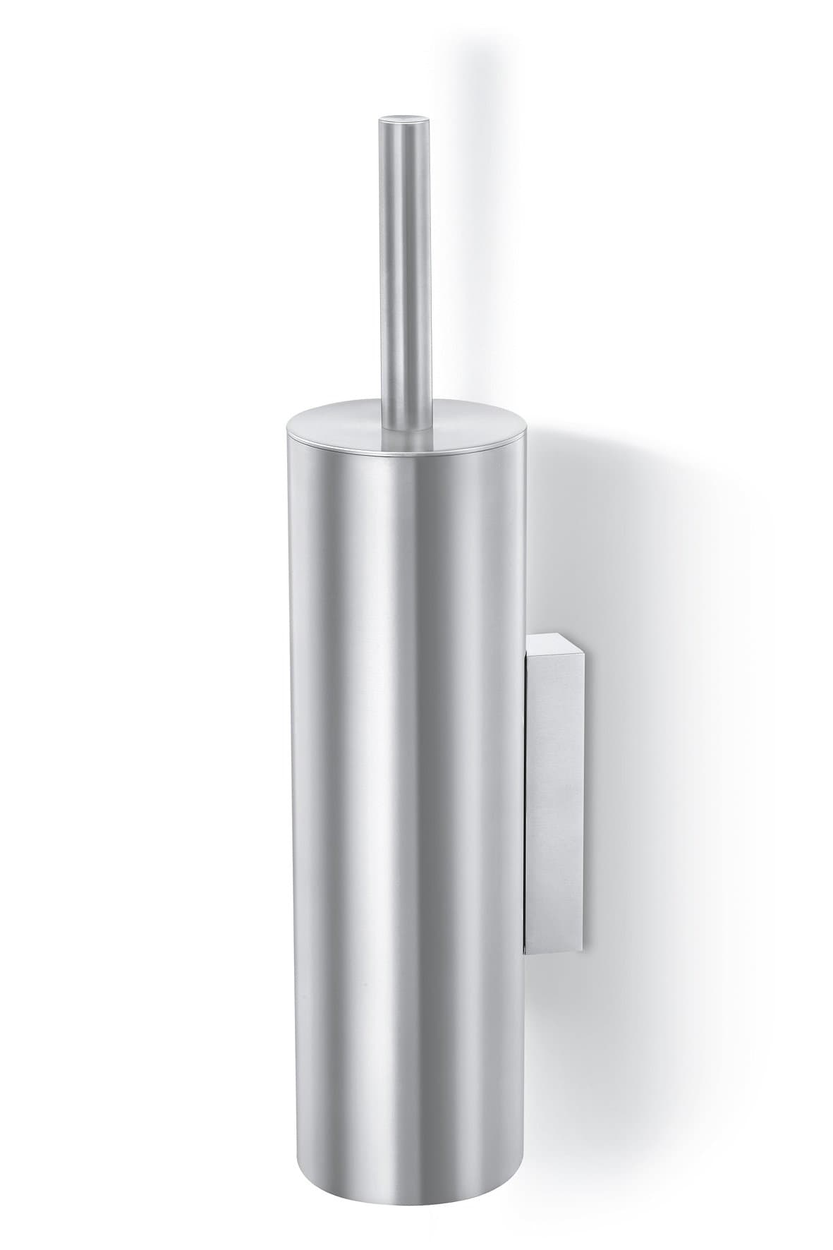 ZACK ESCOBILLA WC PARED H.40 CM, Silver