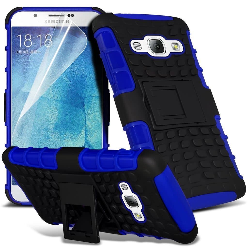 Accessory Master Case Black Hard Hybrid Cover Case for Samsung Galaxy J3 2016