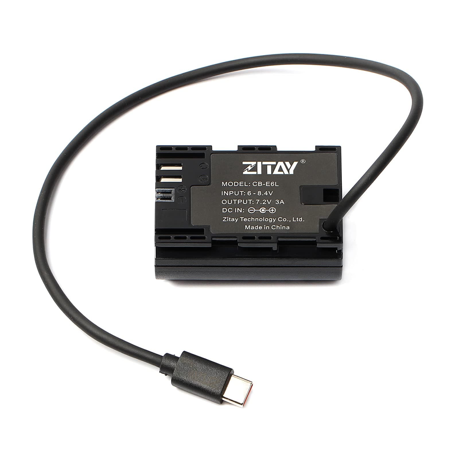 RS2 RS3 Pro to LP-E6 Dummy Battery Compatible with Canon EOS 80D, 90D, 5DS, 7D Mark II, Canon 5D Mark(Doesn't Work Through Power Bank)