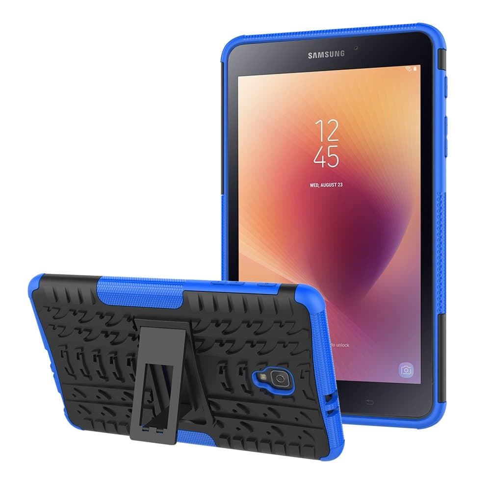 Samsung Galaxy Tab A 8.0 Case 2017,Roiskin SM-T380/SM-T385 Case with Kickstand Slim Rugged Impact Resistant Soft TPU Full Body Armor Defender Protective Case Fit Samsung Tab A 8.0 Inch 2017