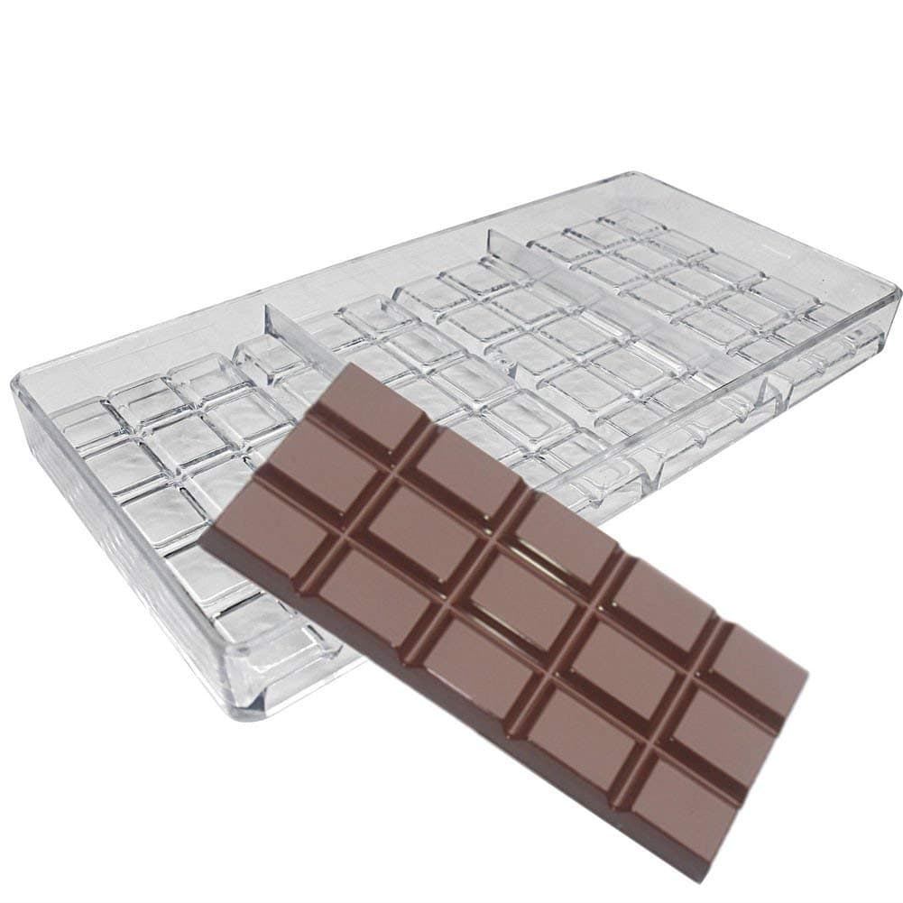 UG LAND INDIA Poly Carbonate Chocolate Bar Maker Molds PC Mould Clear Hard Candy Mold