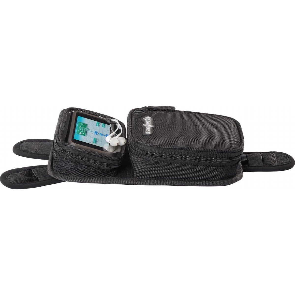 Cortech Micro 2.0 Motorcycle Tank Bag, Black - Black / 6"L x 3.5"W x 1.5"H