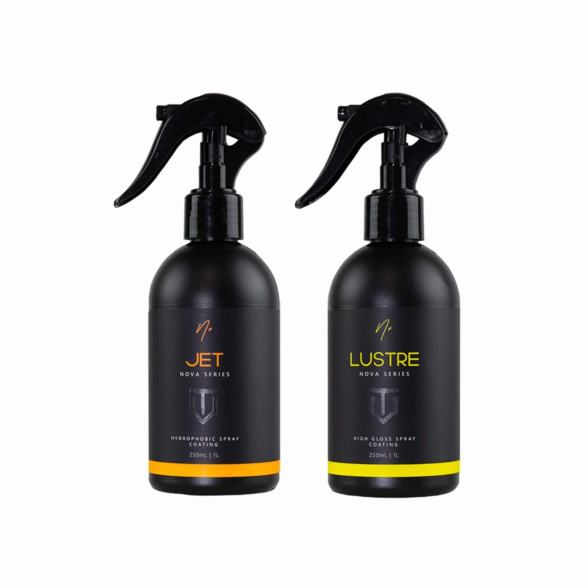 Nv Lustre + Jet | Extreme Gloss & Hydrophobic Spray Coating Bundle 250ml