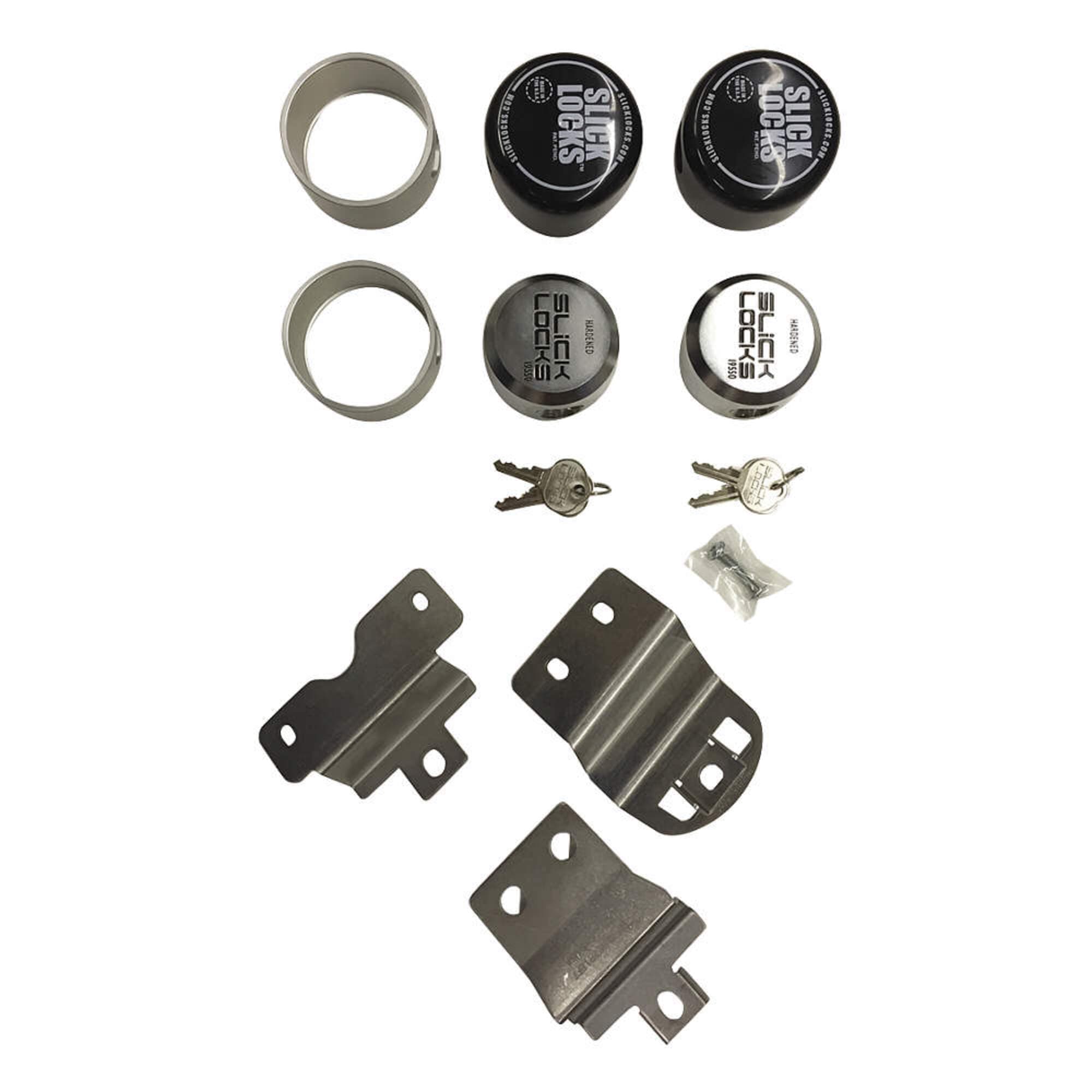 Slick Locks Dodge Ram Promaster Kit Complete with Spinners, Weather covers and Locks