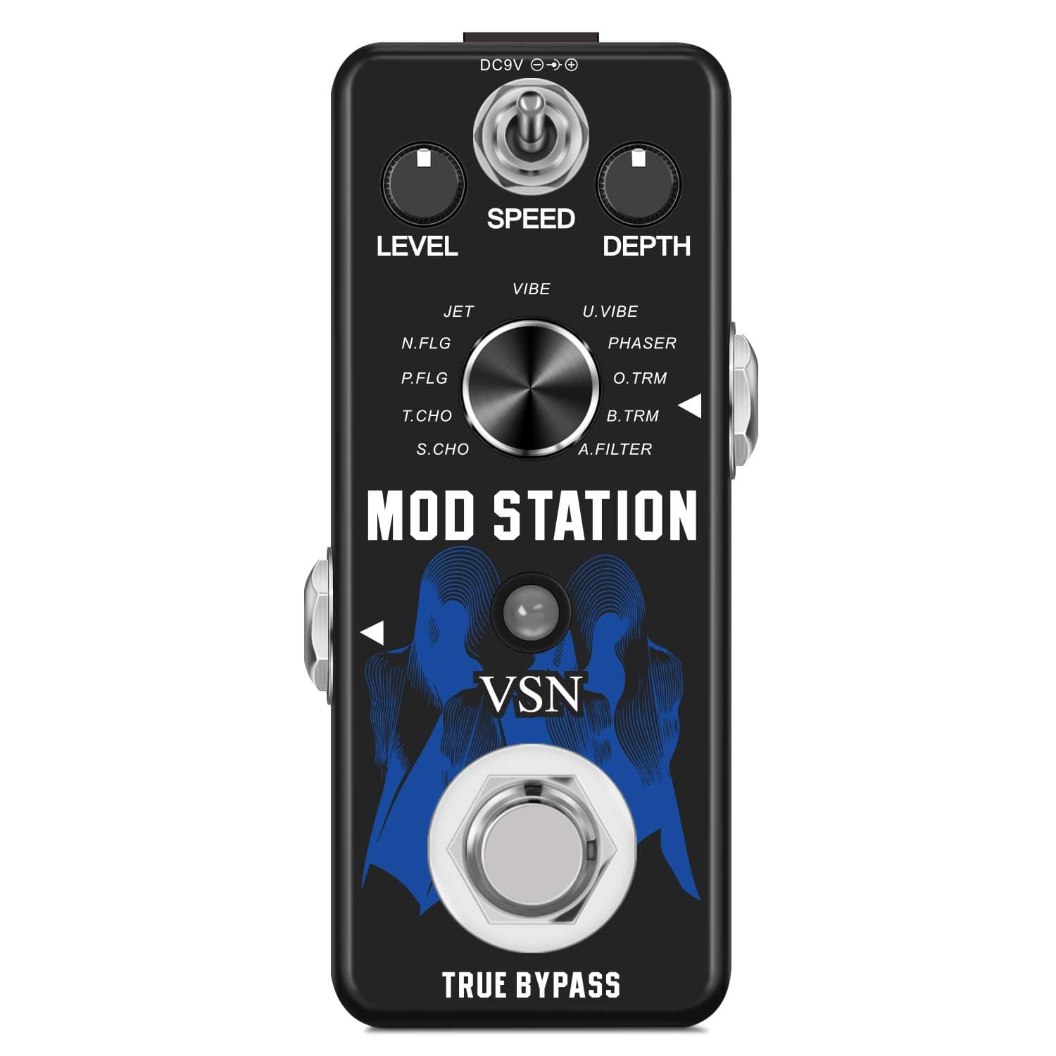 VSN Guitar Effect Pedal Mod Station Pedals Modulation pedal Digital With 11 Kinds Classic Effect for Electric Guitar