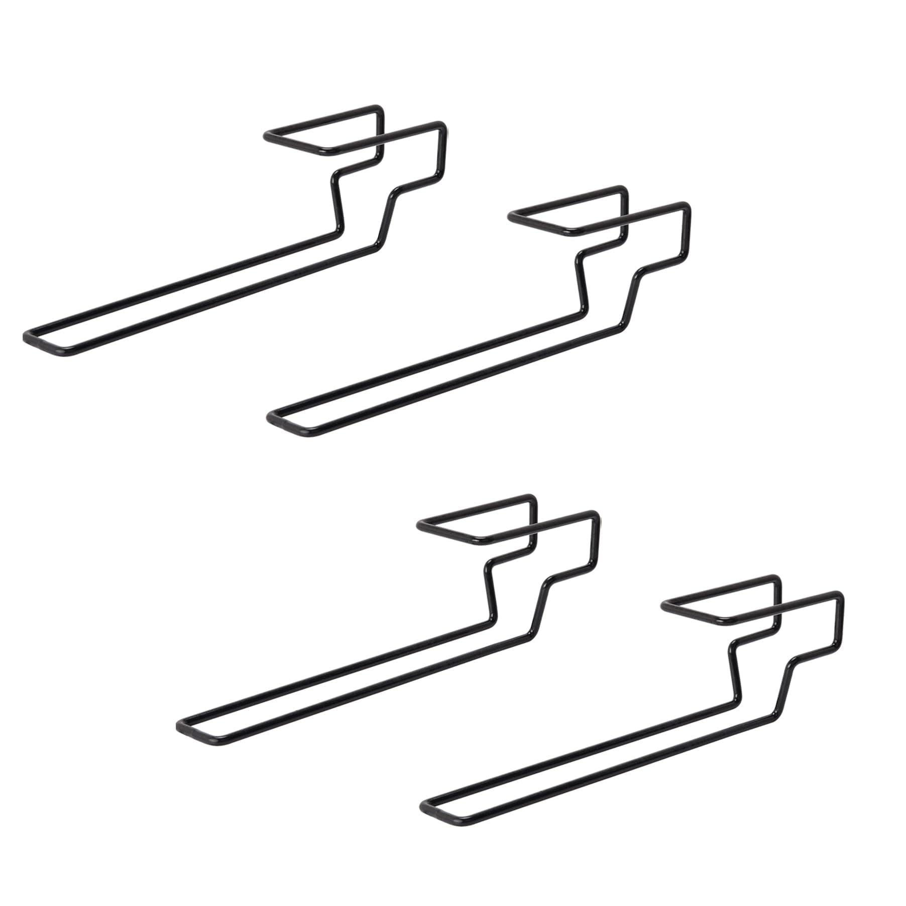 Adoreal Pistol Double-Stack Magazine Holder, Universal Pistol Magazine Storage, Under Gun Safe Shelf Magazine Holder, Gun Safe Organizer Works for Most Magazines with Magazine Base