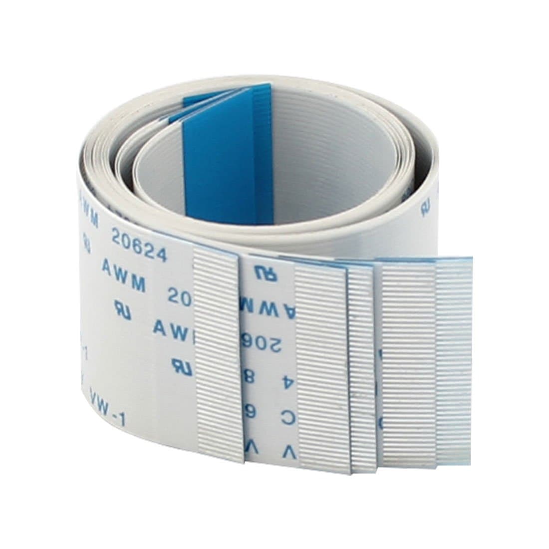 uxcell 40 Pin Flexible Flat Cable 0.5mm Pitch A Type FFC FPC Ribbon Cable for LCD TV Car Audio DVD Player Laptop (300mm Length, 5Pcs)