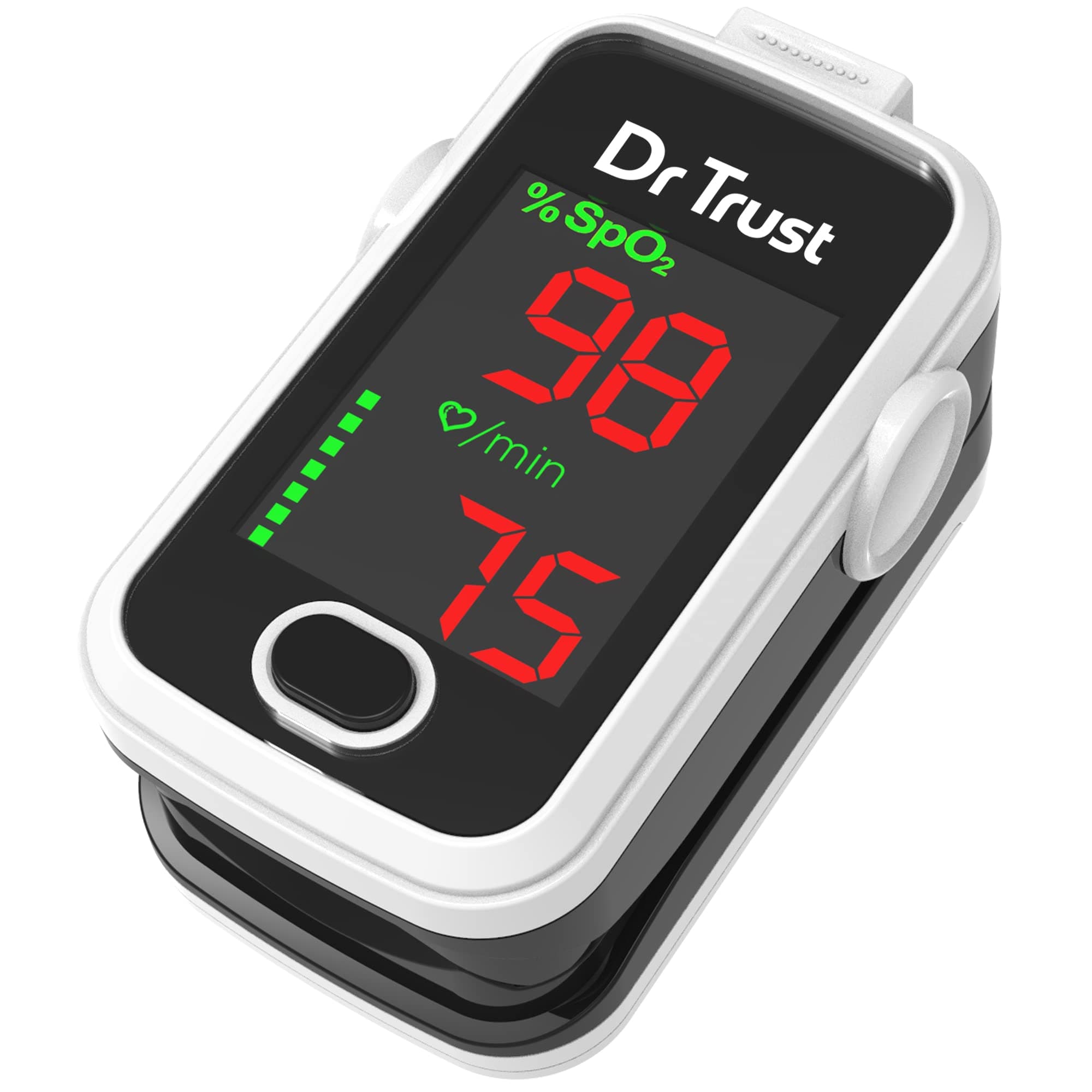 Dr Trust Finger Tip Pulse Oximeters (215_White_Oximeter)