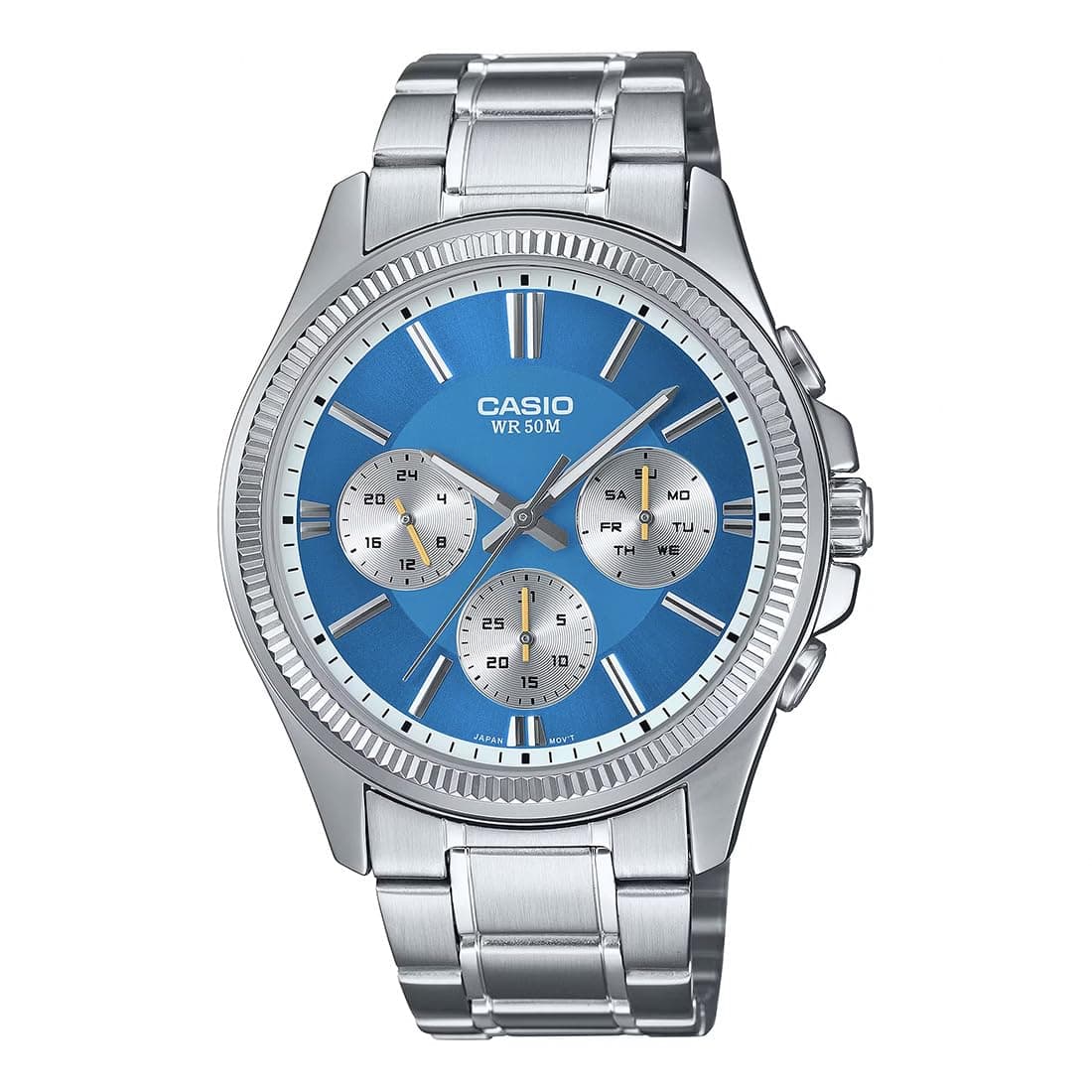 Casio Enticer Analog Blue Dial Men MTP-1375D-2A2VDF (A2229)