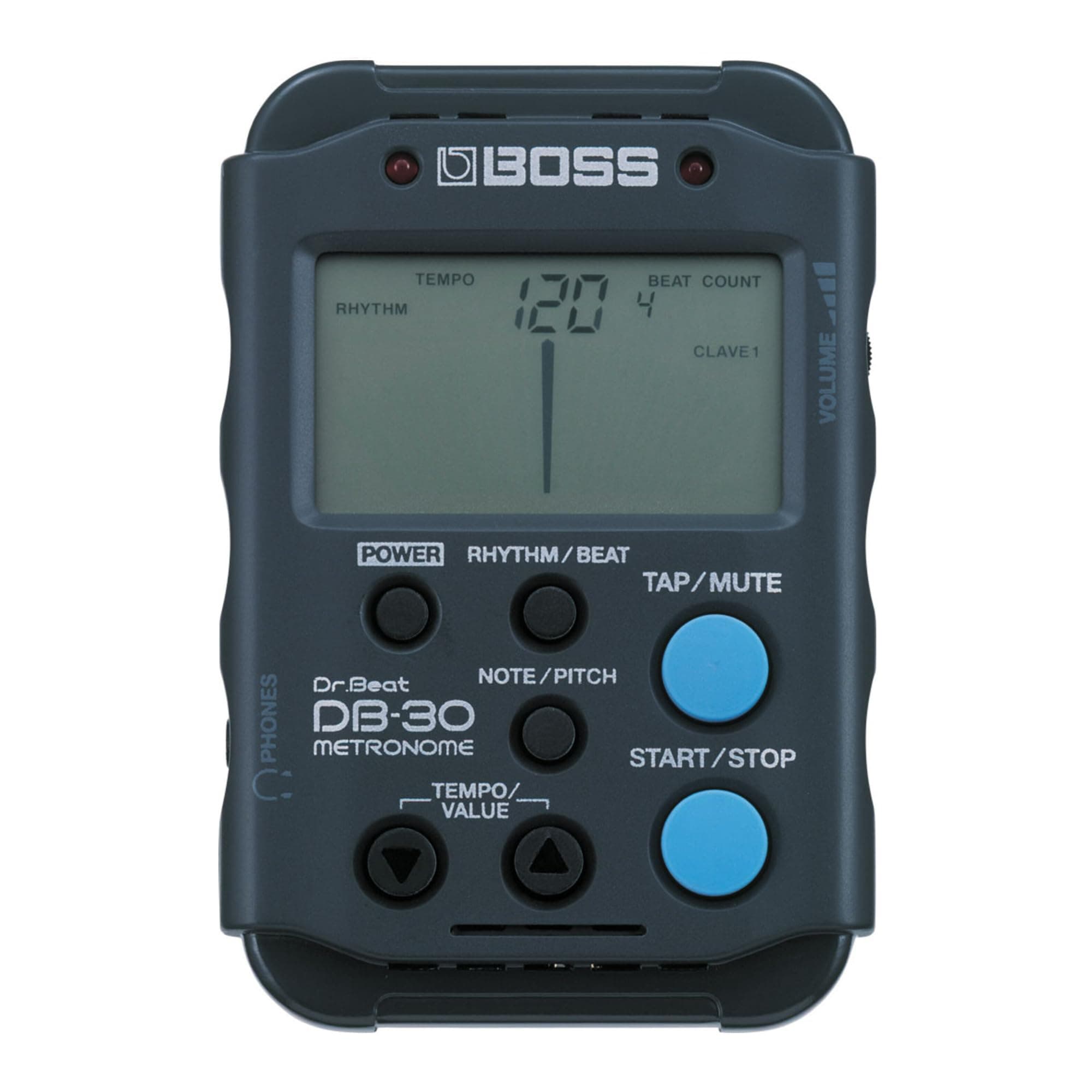 BOSS DB-30 Digital Metronome, Portable, Ruggedly Built, and Packed with fun Play-Along patterns