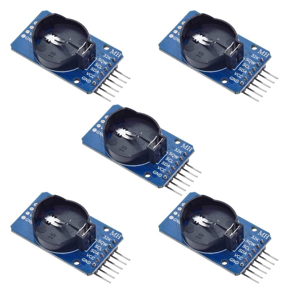 Stemedu 5PCS DS3231 RTC Modules - DS3231SN AT24C32 IIC Real Timing Clock Module Without Battery for Ar-duino Raspberry Pi