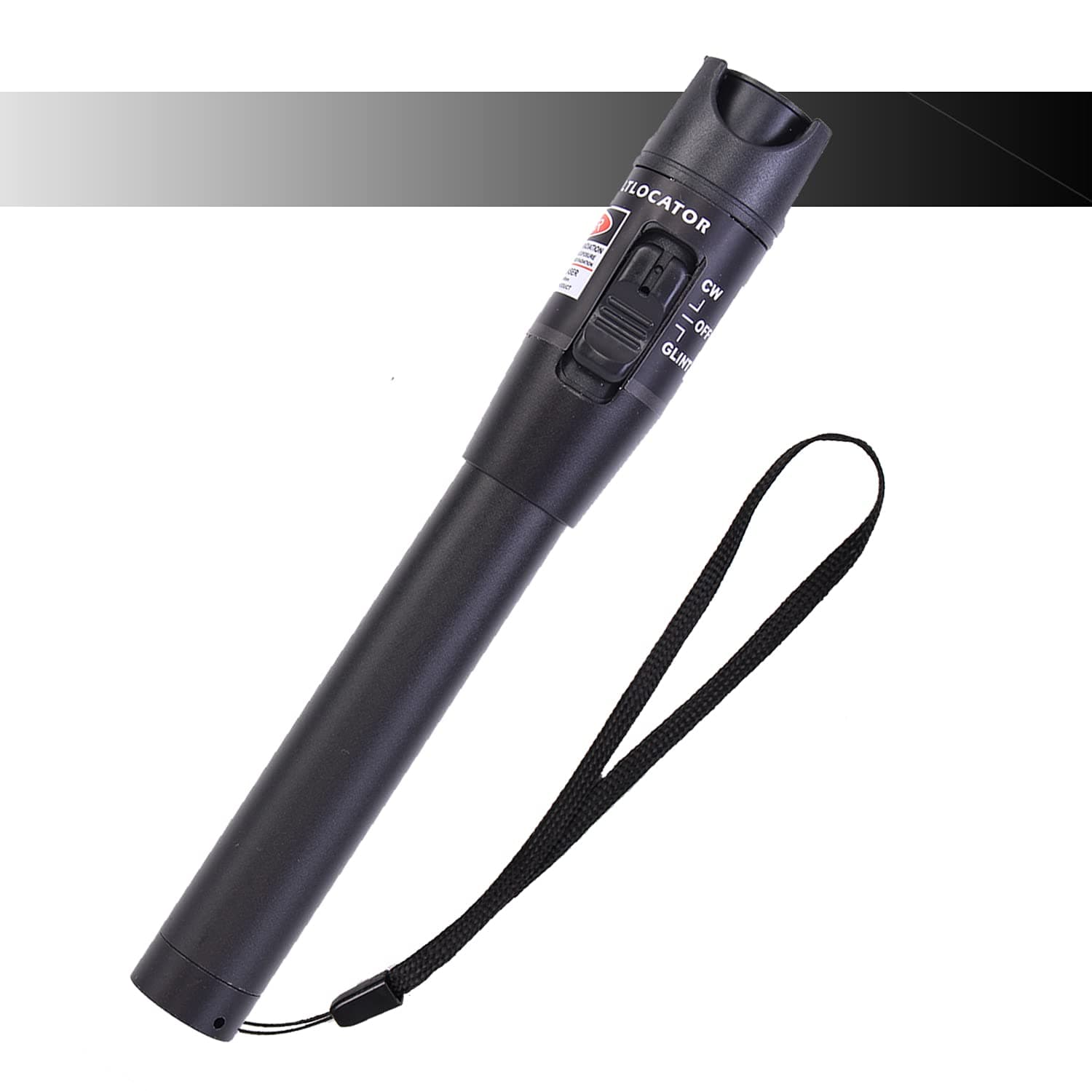 GESD Visual Fault Locator 30km Fiber Optic Cable Tester Meter Red Light VFL with 2.5mm Universal Connector for FC/SC/ST Adapter Pen for CATV Telecommunications Engineering Maintenance