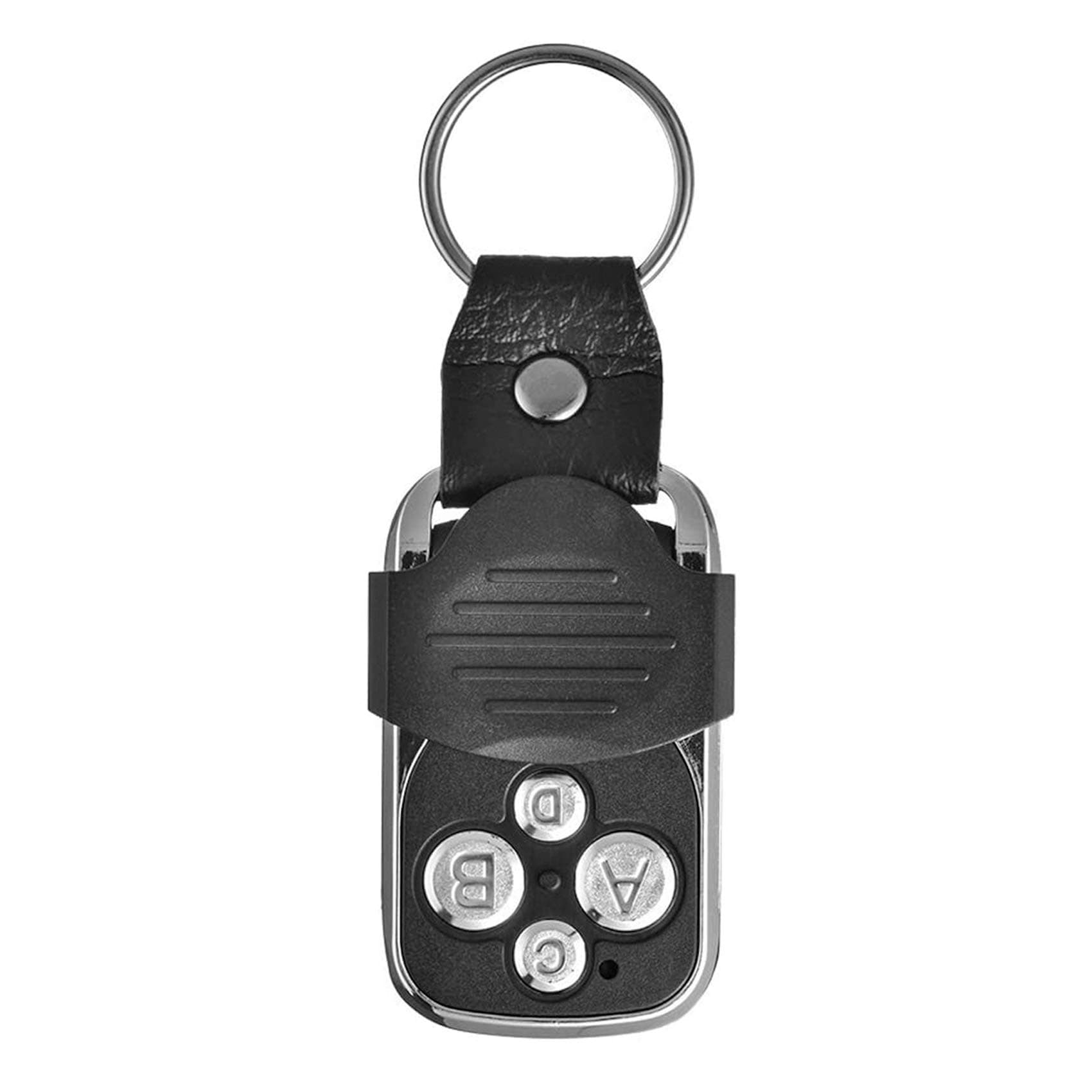 EasyULT 1 Pieces Universal Automatic Gate Remote Control, Frequency 270-433.92MHZ Fixed Code, Universal Garage Gate Remote Controls (Black)