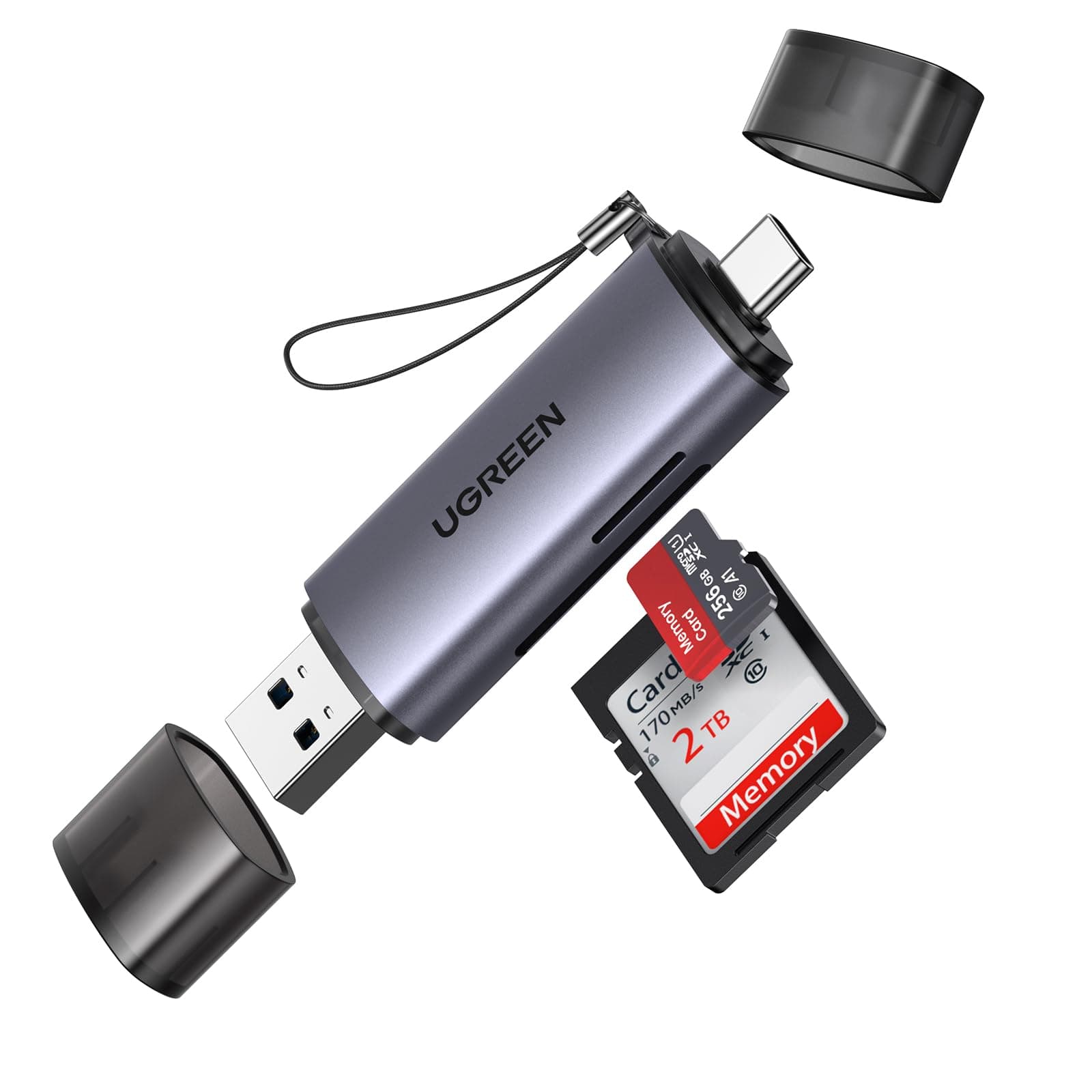 USB 3.0 & USB C Card Reader