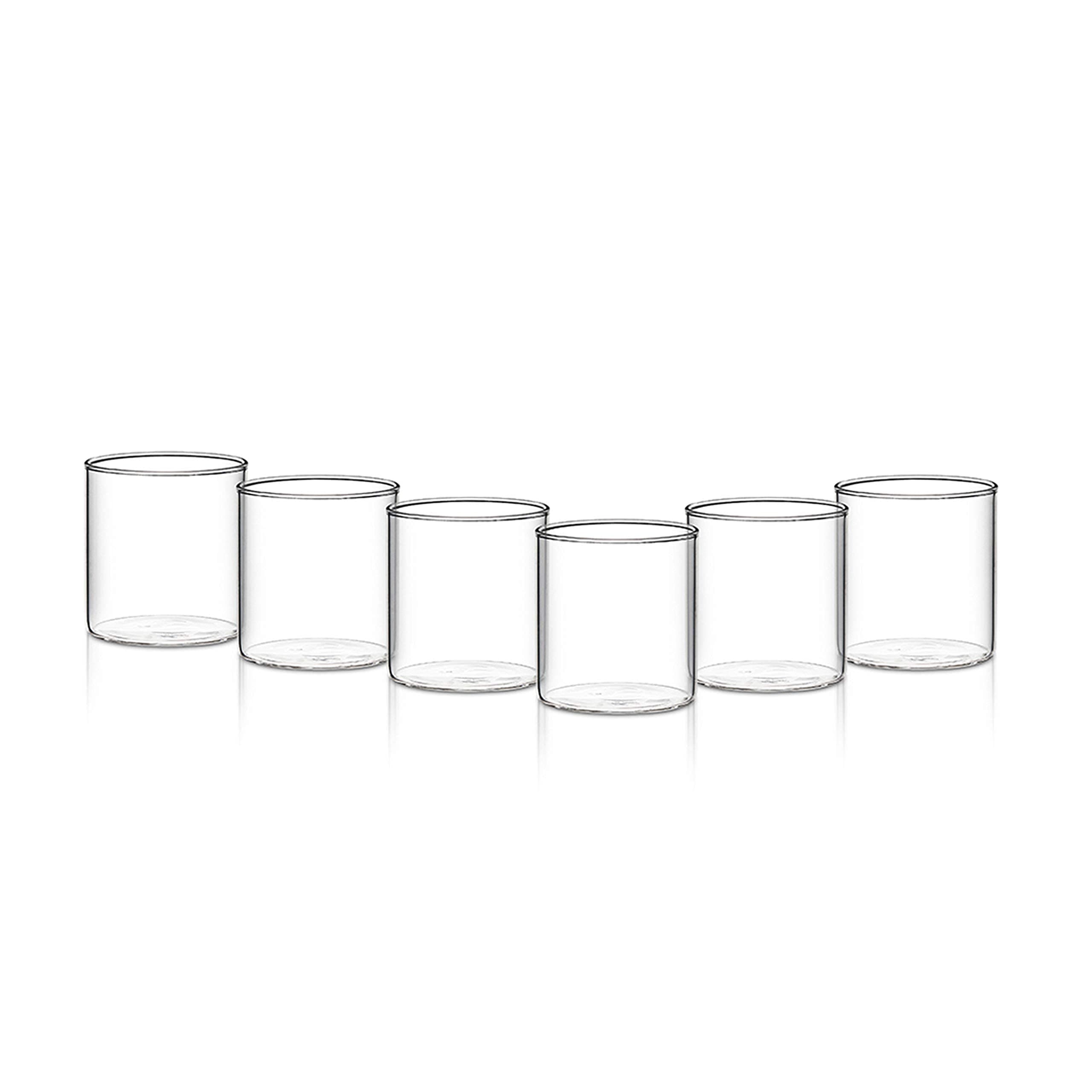 BOROSIL PLAIN CLASSIC GLASS SET 305 ML|CLEAR HIGH BALL|TRANSPARENT| TUMBLER FOR WATER, JUICE, COCKTAIL, MOCKTAIL|6 PC GLASS SET