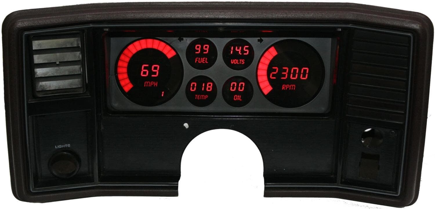 Intellitronx LED Digital Gauge Panel Monte Carlo/El Camino