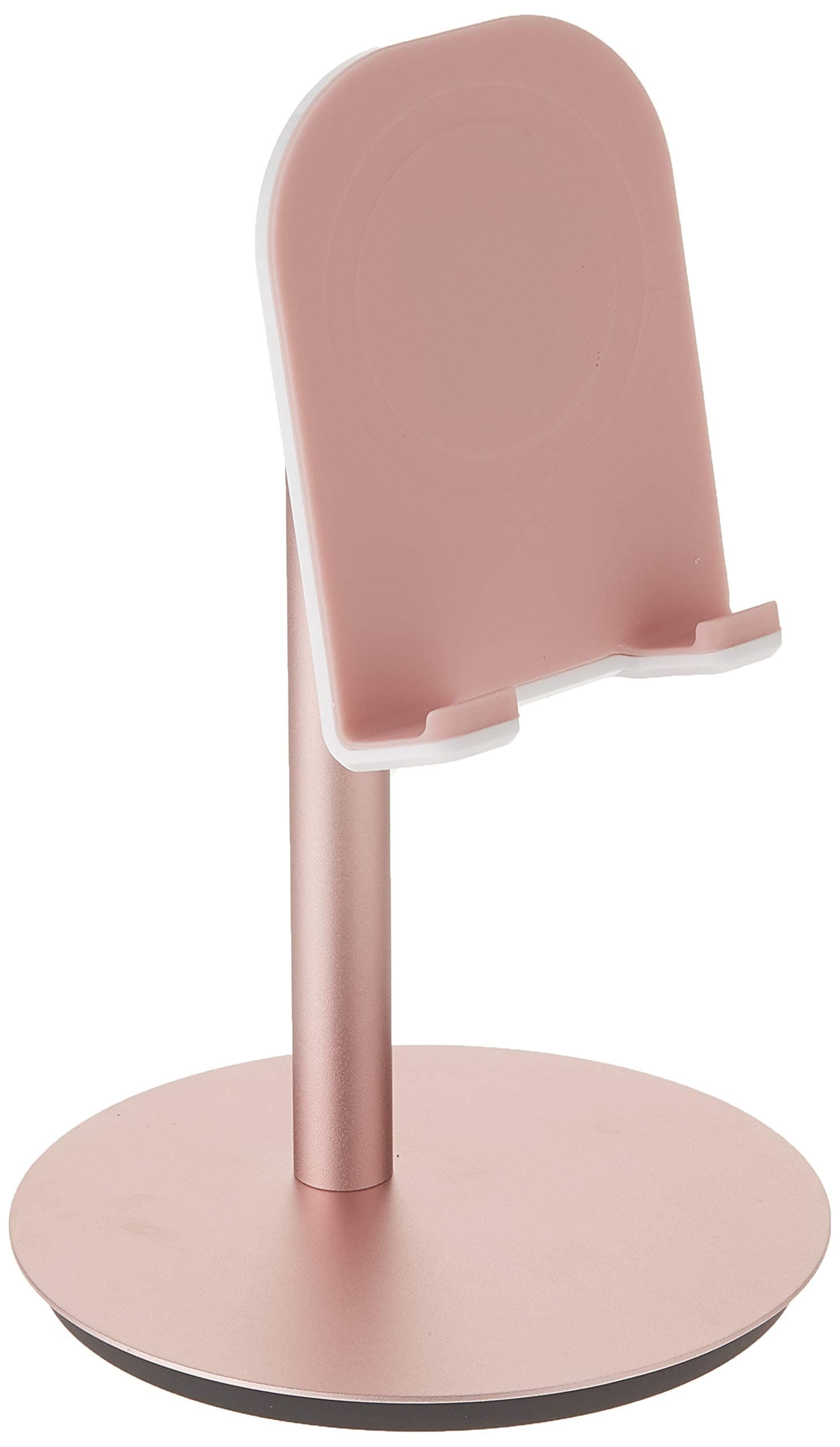 DinoCase Adjustable Cell Phone/Tablet Stand, Multi Angle, Aluminum Modern Accessories, for Desk Desktop iPad Pro iPhone (Rose Gold)