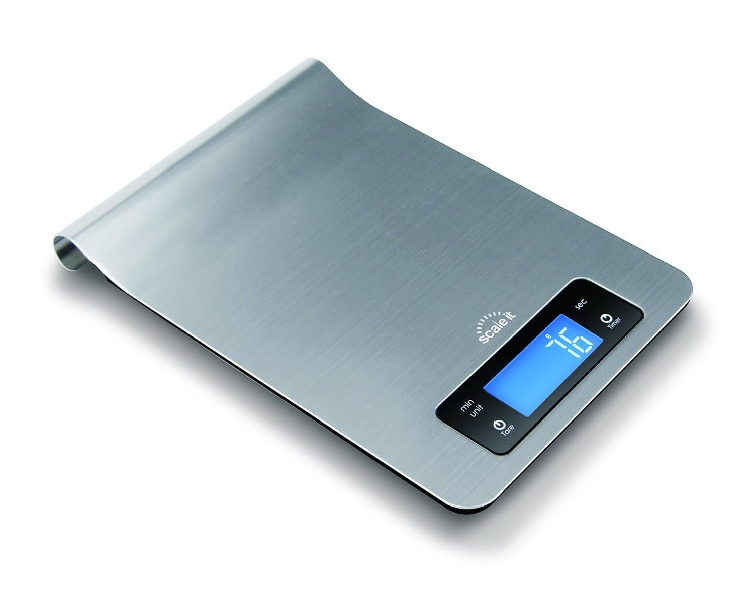 Digital Multi-function Kitchen and Food Scale, Elegant Brushed Stainless Steel Design with Special Hang-able Design for Easy Storage