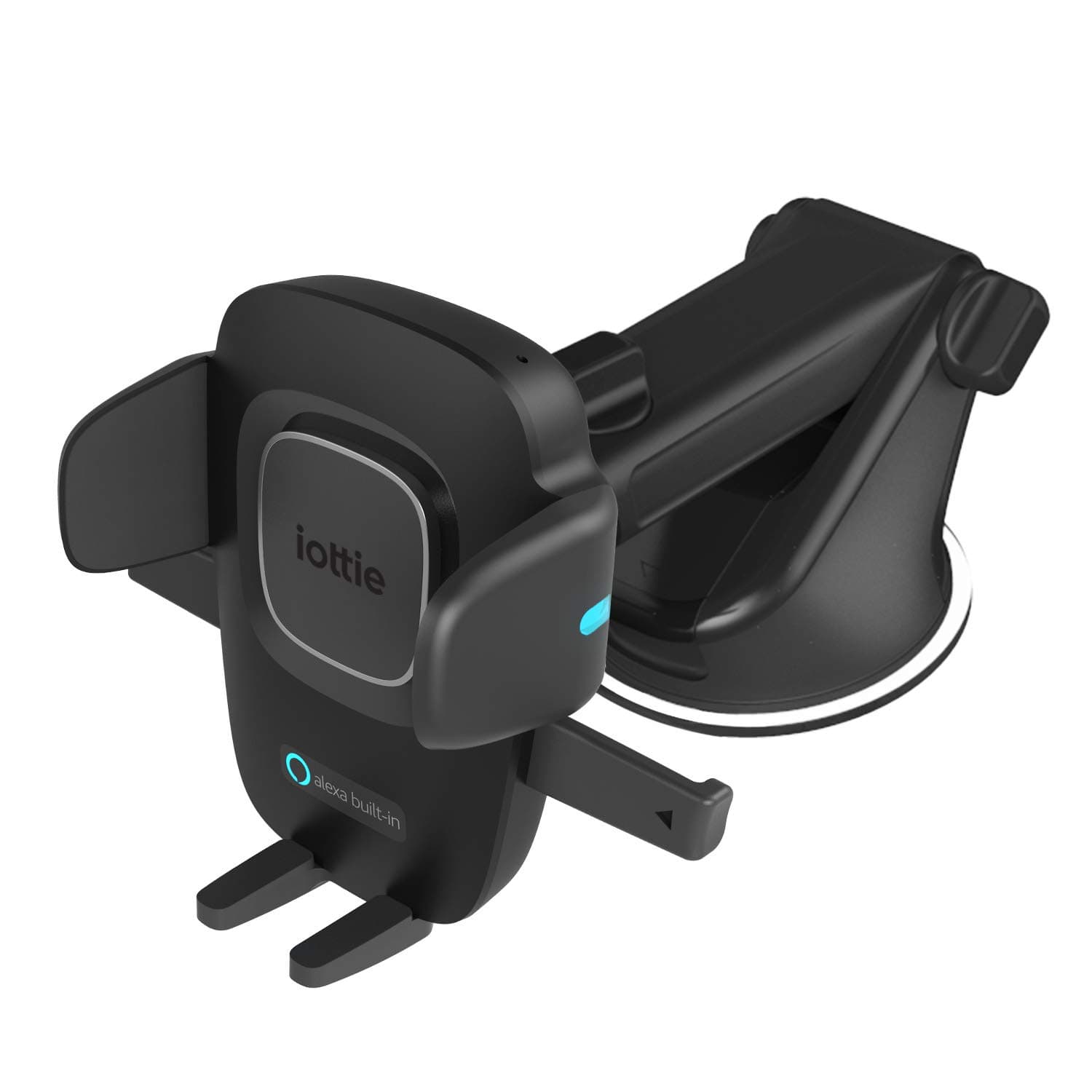 iOttie Easy One Touch Connect Pro (New) - Gen 2 - Hands Free Alexa in Your Car - Car Mount Phone Holder with Alexa Built in for iOS & Android, MFi Certified, Universal
